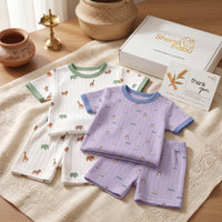 Little Adventure Duo — Baby Top & Bottom Set