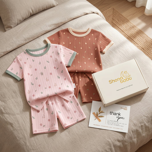 Cozy Play Duo — Baby Top & Bottom Set