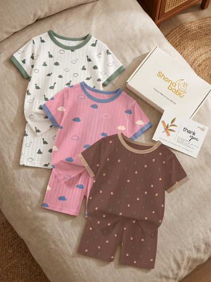Everyday Signature Trio — Baby Top & Bottom Set