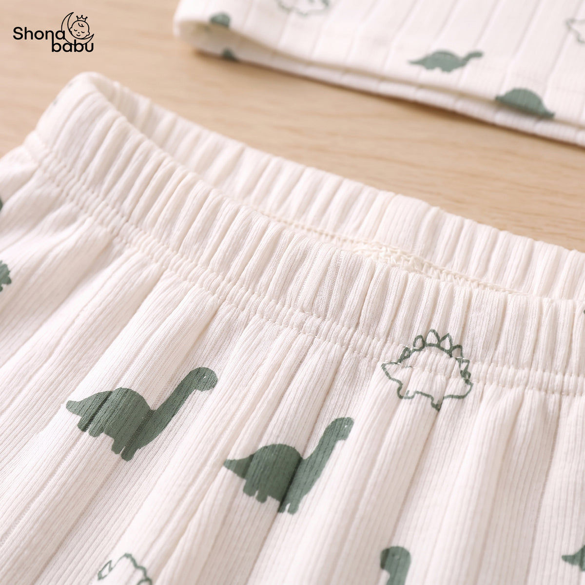 Tiny Dino Friends Baby Top & Bottom Set