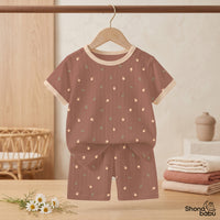 Little Woodland Acorn Baby Top & Bottom Set