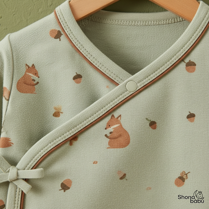 Premium Baby Bundles : Organic Interlock Cotton Baby Romper (Keeper) (Set of 3)