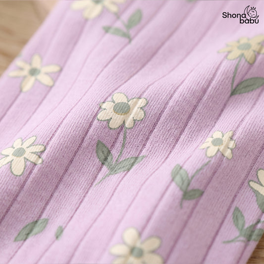 Little Meadow Wildflower Baby Top & Bottom Set