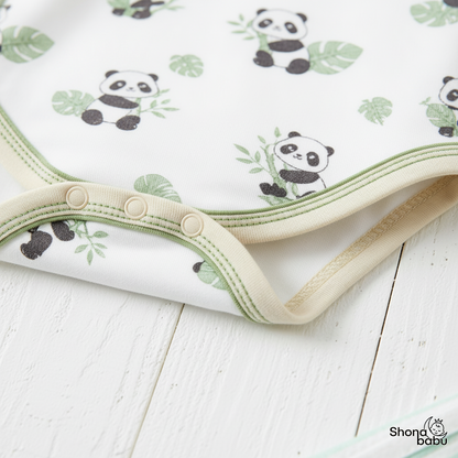 The Baby Zoo Adventure : Organic Cotton Unisex Kimono Baby Romper (Keeper) (Set of 3)