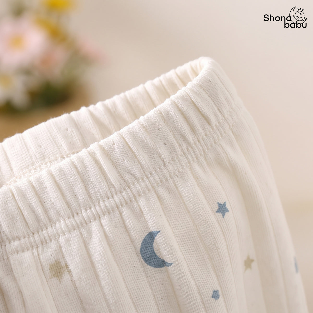Dream Moon & Stars Baby Top & Bottom Set