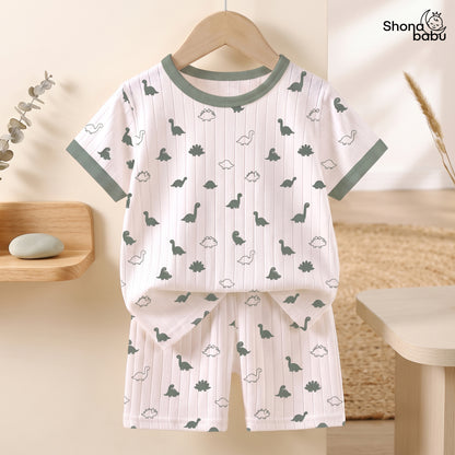 Little Explorer Trio — Baby Top & Bottom Set