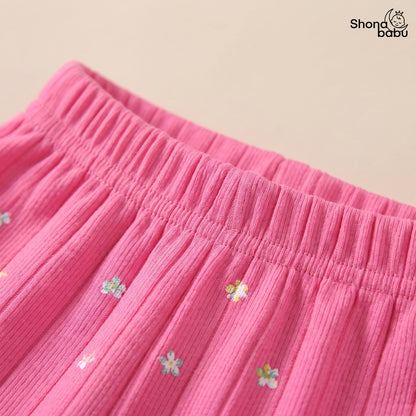 Pink & Sunshine Duo — 2 Set Baby Top & Bottom Set