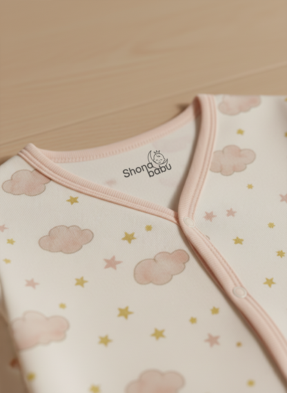 Dreamy Koala & Cloud Organic Cotton 2-Pack Pajama Set