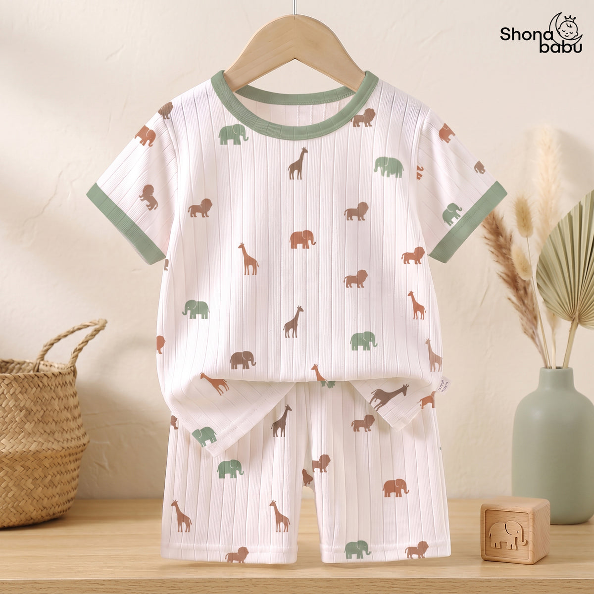 Little Explorer Trio — Baby Top & Bottom Set