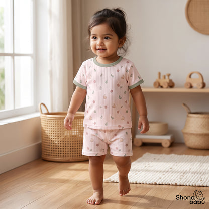 Cozy Play Duo — Baby Top & Bottom Set