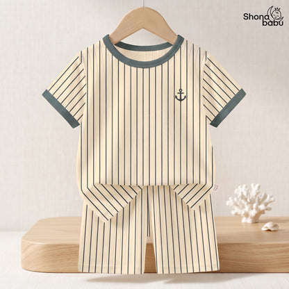 Little Explorer Trio — Baby Top & Bottom Set