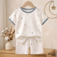 Dream Moon & Stars Baby Top & Bottom Set