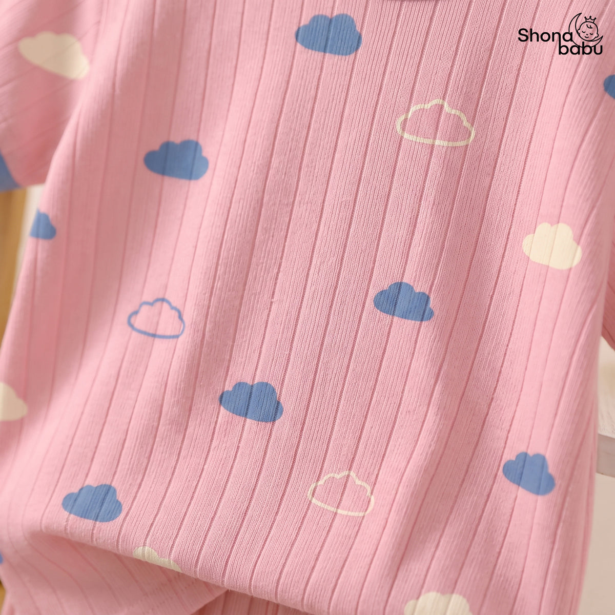 Rainbow Cloud Dream Baby Top & Bottom Set