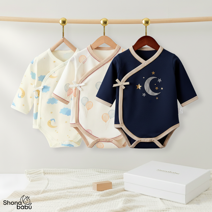 Premium organic cotton baby romper keeper for newborns in Bangladesh