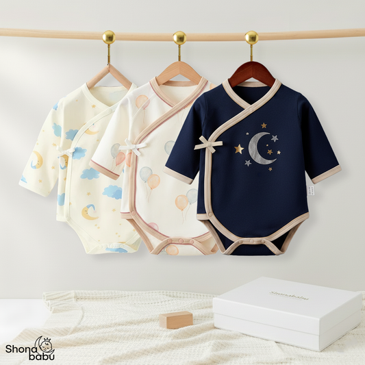 Premium organic cotton baby romper keeper for newborns in Bangladesh