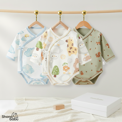 Premium organic cotton baby romper keeper for newborns in Bangladesh