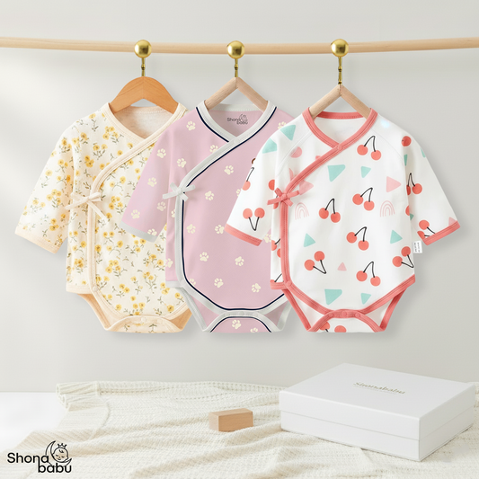 Premium organic cotton baby romper keeper for newborns in Bangladesh