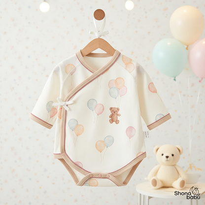 Celestial Dream Pack: Organic Cotton Kimono Bodysuits (Set of 3)