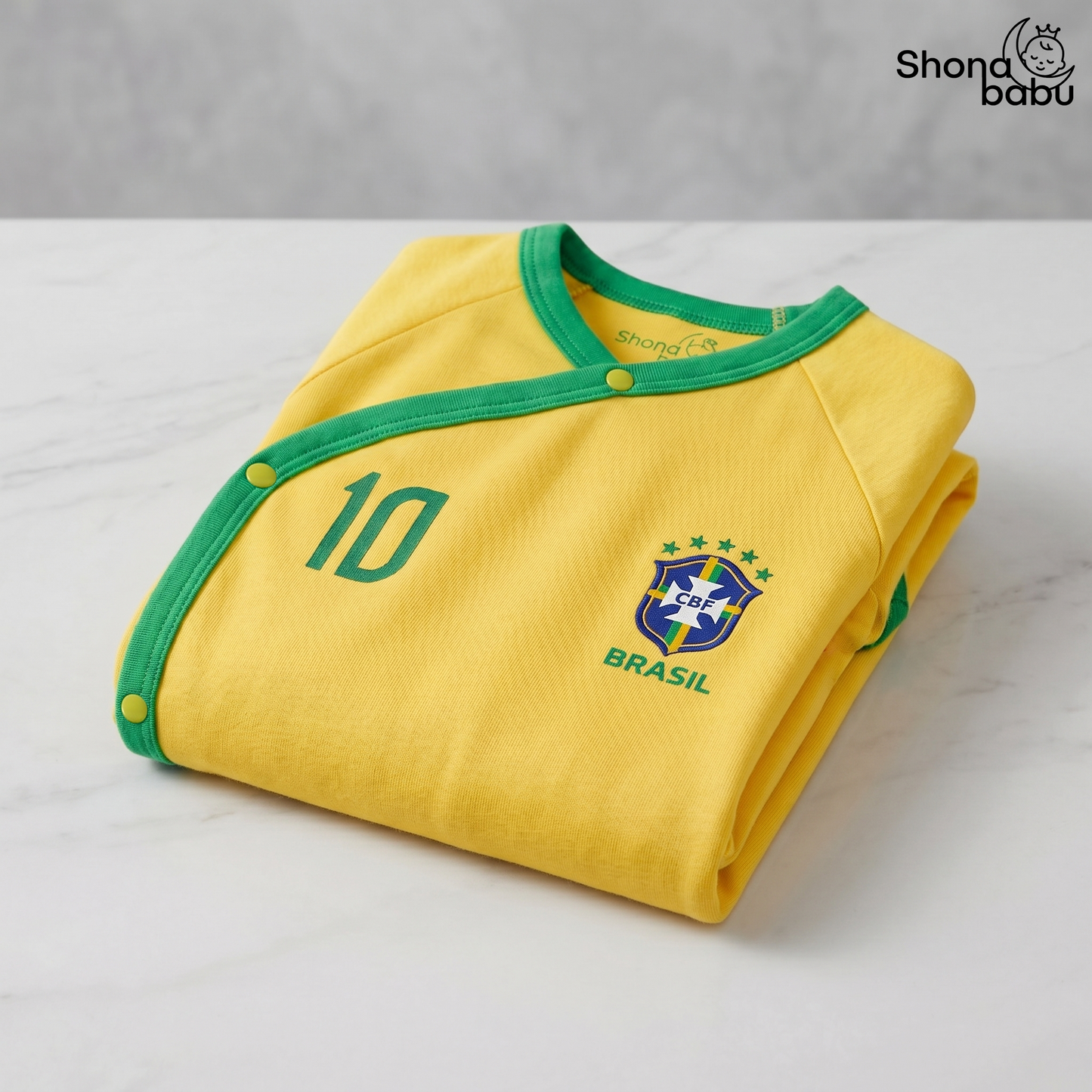 Brazil Premium Baby Kimono Bodysuit