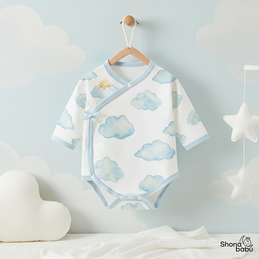 ☁️ Cloud Hug Wrap Bodysuit ☀️
