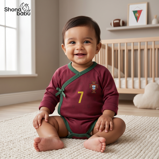 Portugal Baby Premium Kimono Rompers (Set of 3)